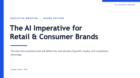 AI Imperative for retail consumer