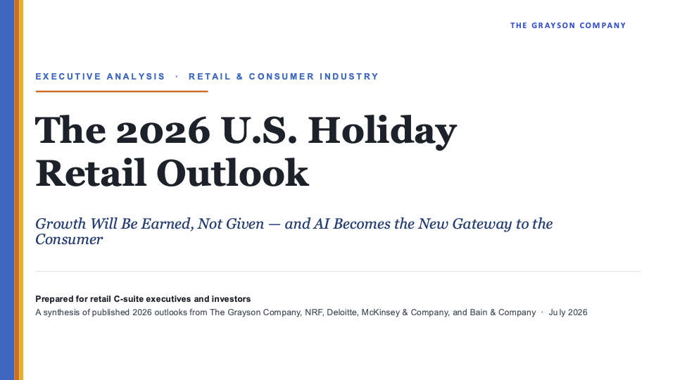 2026 US Holiday Outlook
