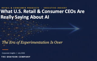What US Retail Ceos are Saying