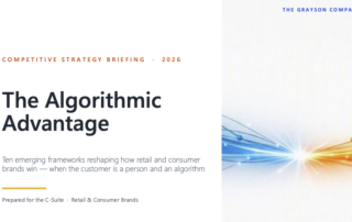 The Alogorithmic Advantage