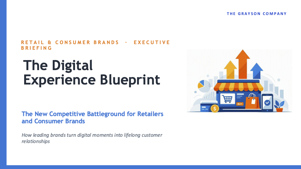 The Digital Experience Blueprint