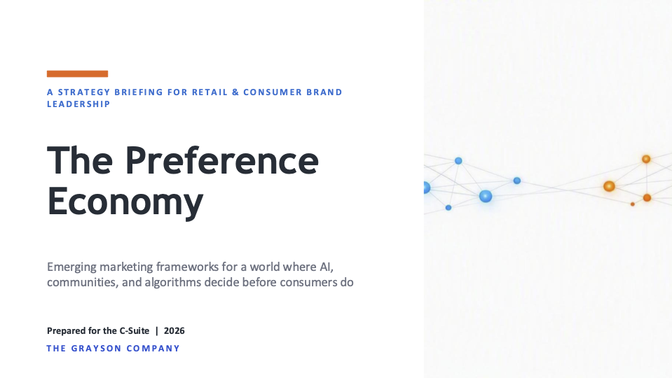 The Preference Economy Landing