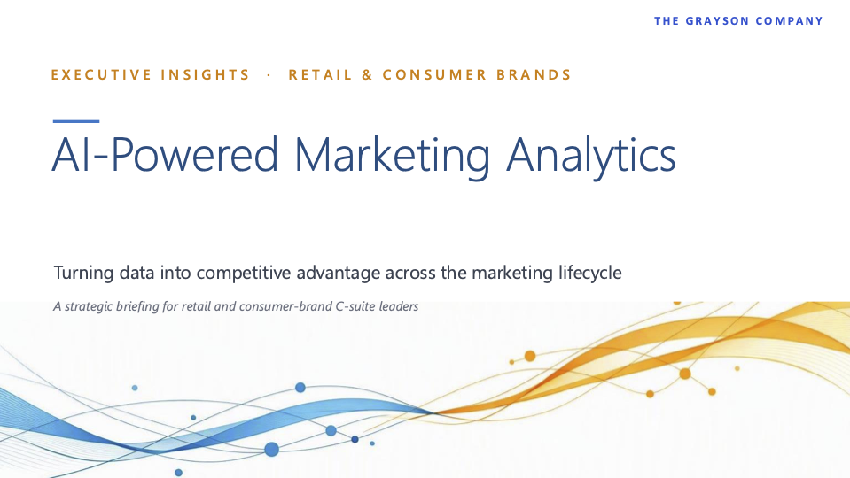AI-Powered Marketing Anallytics