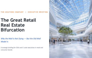 The Great Retail Real Estate Bifurcation