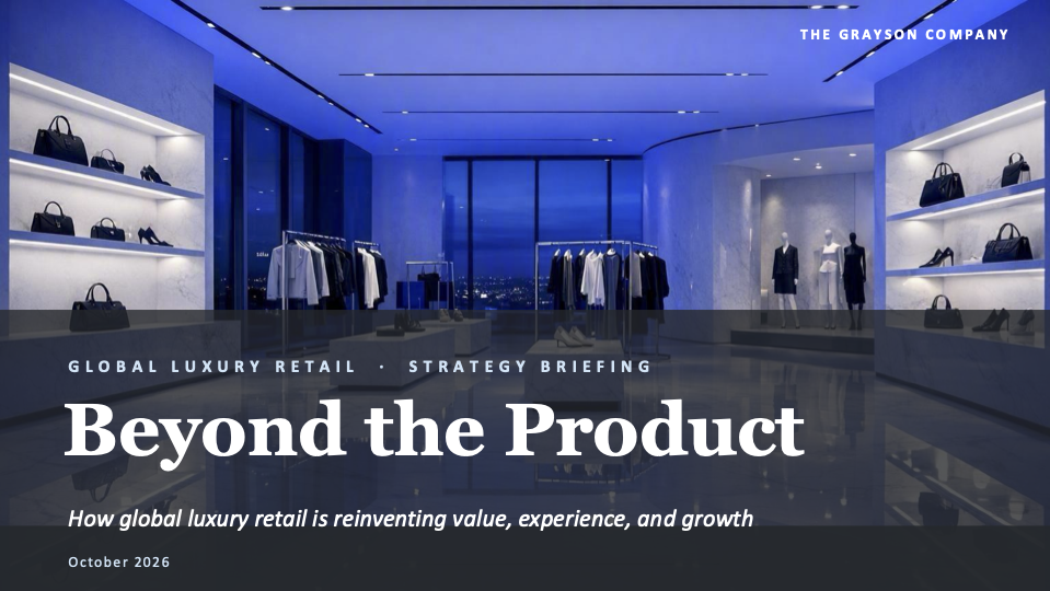 Beyond the Product How global luxury retail is reinventing value, experience, and growth
